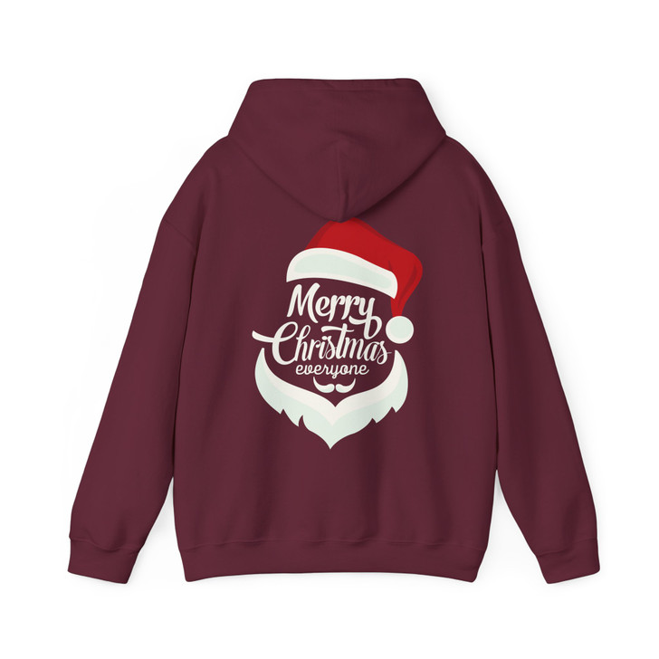 Merry Christmas Santa Joyful Mistletoe Winter Hoodie Hoodie S-5XL
