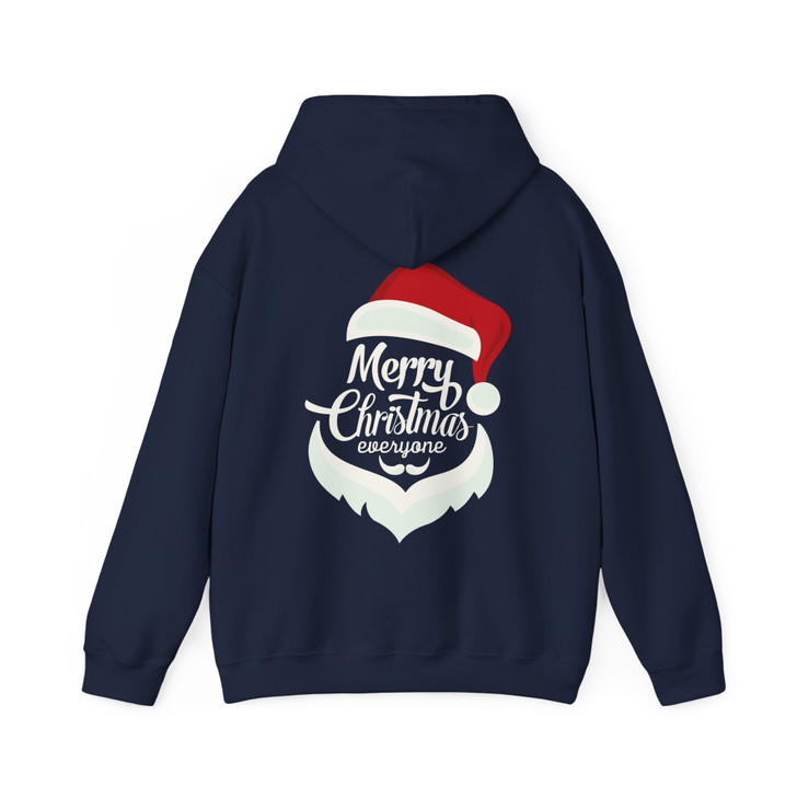 Merry Christmas Santa Joyful Mistletoe Winter Hoodie Hoodie S-5XL