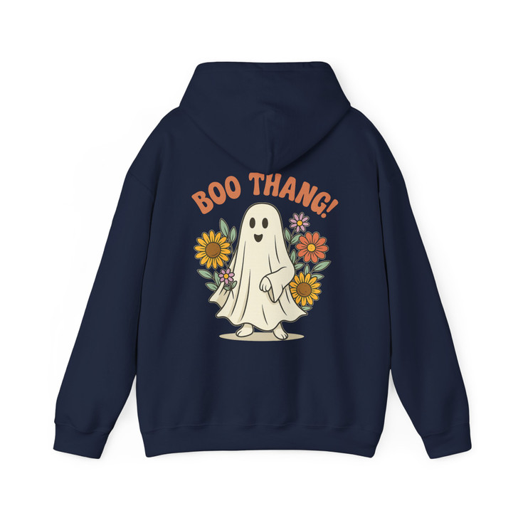 Ghost Pumpkin Halloween Hoodie Spooky Cute Fall Festival Hoodie S-5XL