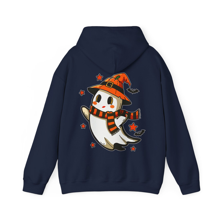 Funny Boo Ghost Halloween Shirt Cute Fall Adult Hoodie S-5XL