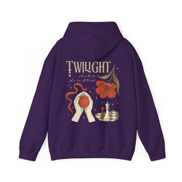 Retro Twilight So The Lion Fell In Love With The Lamb Shirt Hoodie S-5XL
