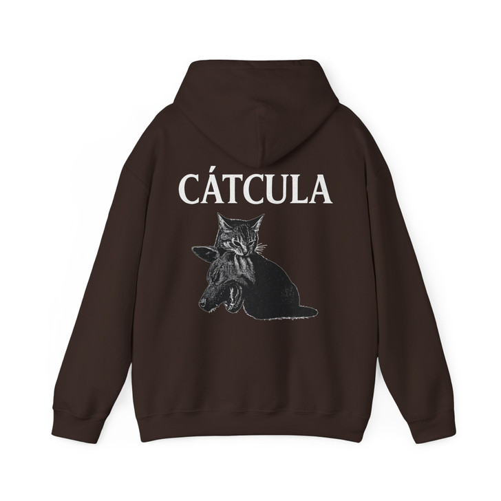 Cat Vampire Shirt Catcula Funny Goth Cat Hoodie S-5XL