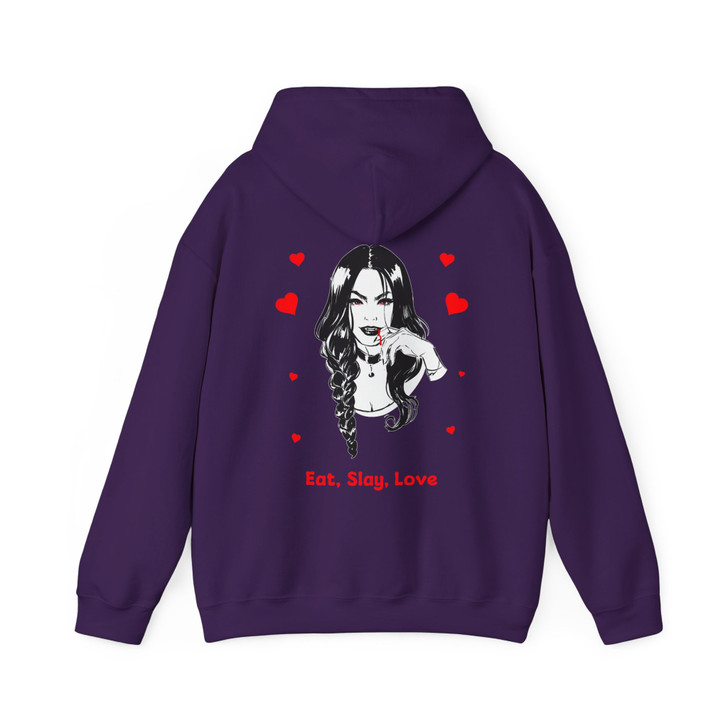 Eat Sleep Love Vampire Shirt Cute Gothic Hoodie S-5XL