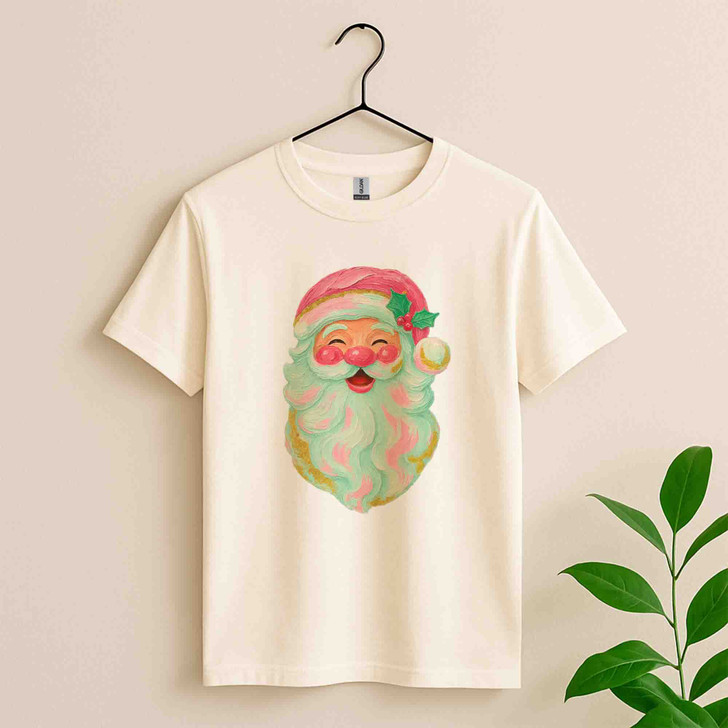 Cute Santa Claus Sweatshirt Watercolor Christmas Santa Unisex Holiday Gift