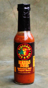 Dinosaur BBQ Devil's Duel hot sauce