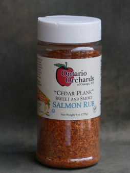 Ontario Orchards Cedar Plank Salmon Rub Ontario Orchards Cedar Plank Salmon Rub