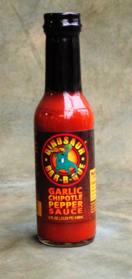 Dinosaur BBQ Garlic Chipotle Hot Sauce