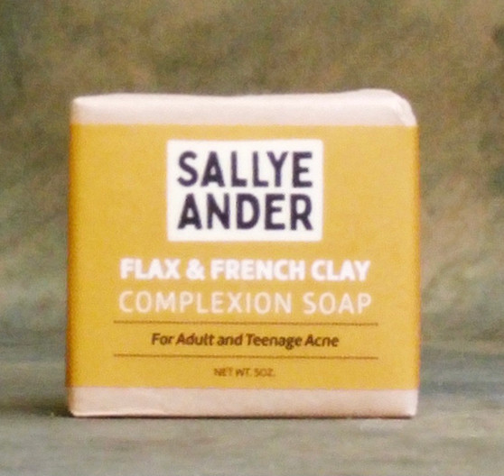 SallyeAnder Flax & French Clay Complexion Soap