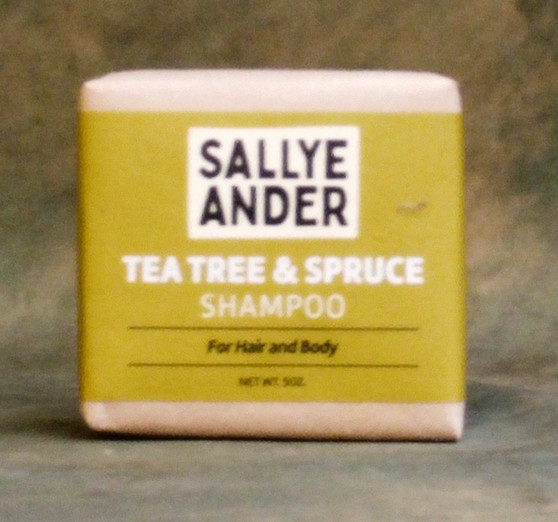 SallyeAnder Tea Tree & Spruce Shampoo Bar