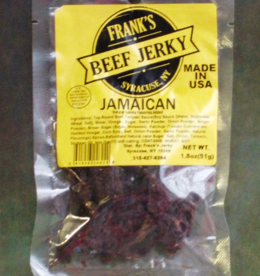 Frank's Beef Jerky Jamaican