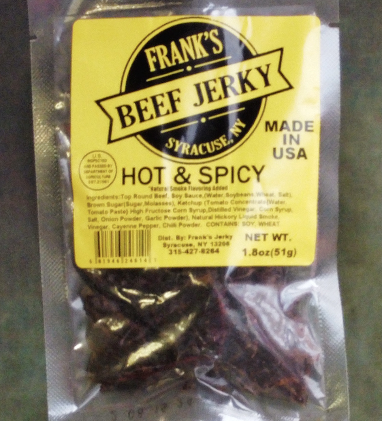 Frank's Beef Jerky Original