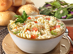 Vegetable and Rotini Pasta