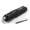 16-Function Pocket Knife - Swiss Army Style - Black - Search