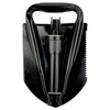 Camping Tri-Fold Micro Shovel with Case - Black