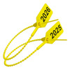 Dated 2025 or 2026 Yellow Extinguisher Tamper Seals - 100 Pack