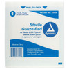 Dynarex 3354 Sterile Gauze Pads 4 x 4 - 100 Pack