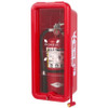 5 lb Plastic Fire Extinguisher Cabinet - Surface Mount - Red