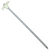 Steel Tent Stake with Glow in the Dark Plastic ''T'' Stopper