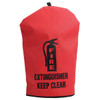 Heavy Duty Fire Extinguisher Cover - Medium - 25" x 16.5"