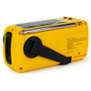 The Voyager V2 - Yellow - Solar/Dynamo AM/FM/SW NOAA Weather Band Emergency Radio