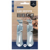 Compact 3-in-1 Can Opener 2-Pack