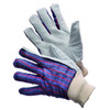 Light Duty Leather Palm Work Gloves Pair