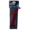 4 Pack - Red Aluminum Tent Stakes, Single Cut with Rope Loop - 9"