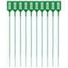 2026 strip of ten green tamper seals