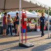 Portable Fire Extinguisher Stand - Outdoor Community Event