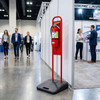 Portable Fire Extinguisher Stand - Trade Show Exhibition Hall