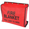Vinyl Emergency Fire Blanket Bag - Bag Only