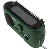 Green Kaito KA332W Dynamo Solar Powered Weather Radio with Flashlight AM/FM NOAA