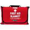 Kemp Fire Blanket & Fire + First Aid Bag