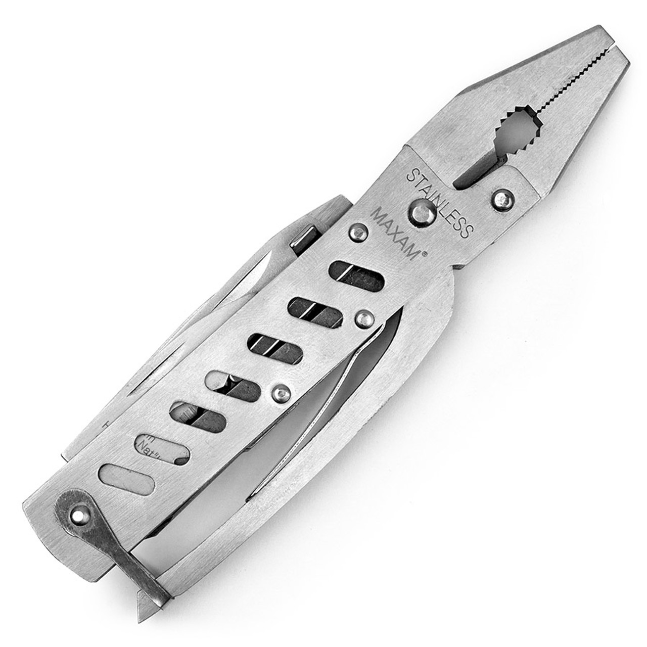 14-Function Multi-Tool with Pliers and Sheath