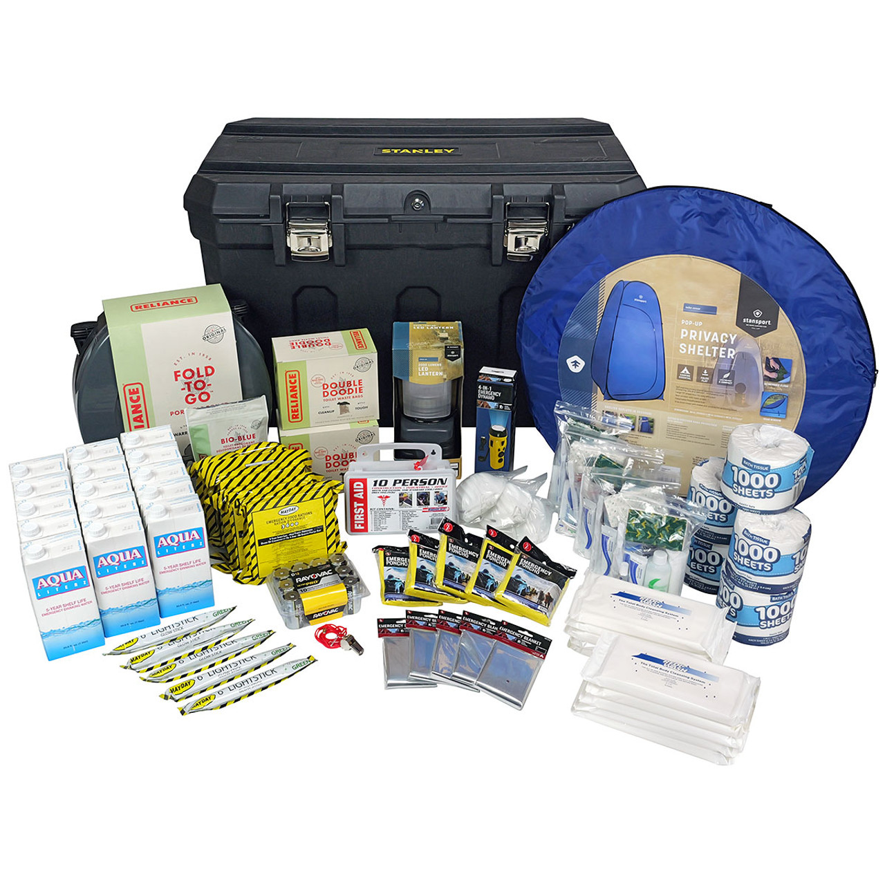 5-Person 3-Day Premium Emergency Survival System - Office Emergency Kits