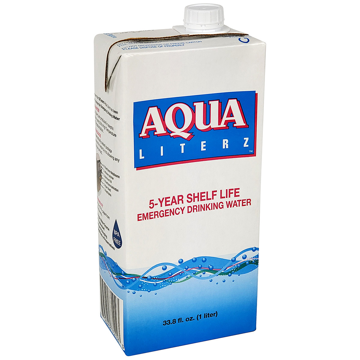 【⭐︎ゆっこ⭐︎】water life series 5-Year Aqua Literz Emergency Drinking Water 33.8 oz Case of 12