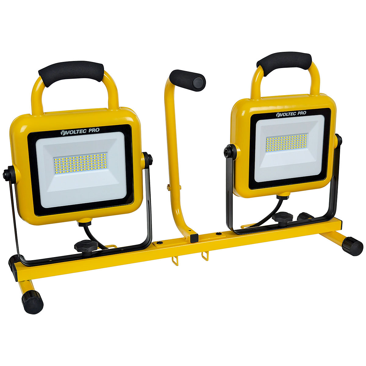 Voltec Dual Head 132W 20,000 Lumen USB LED Dual Tripod Work Light