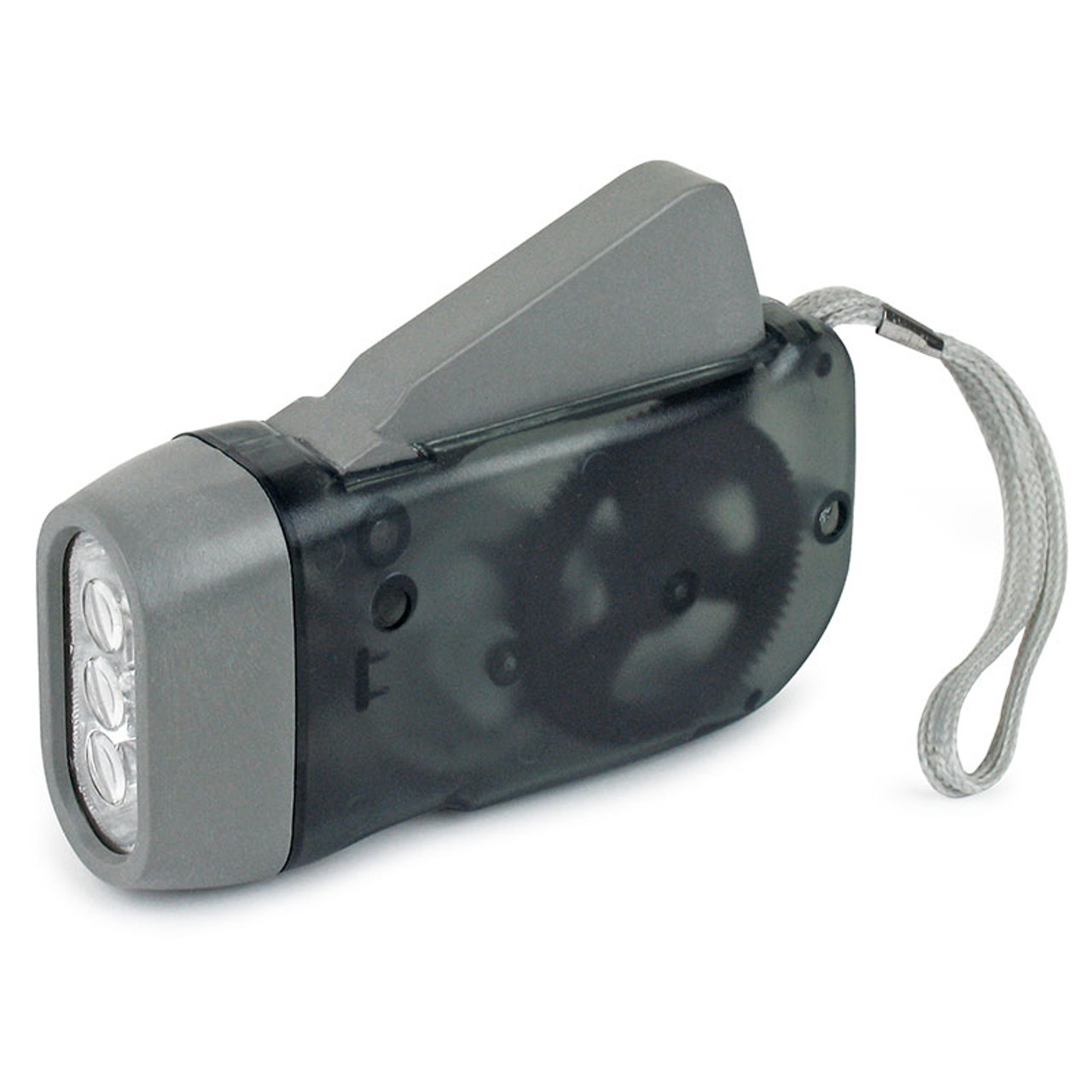 Barn månedlige indsprøjte Dynamo 3-LED Squeeze Flashlight - Flashlights Lanterns