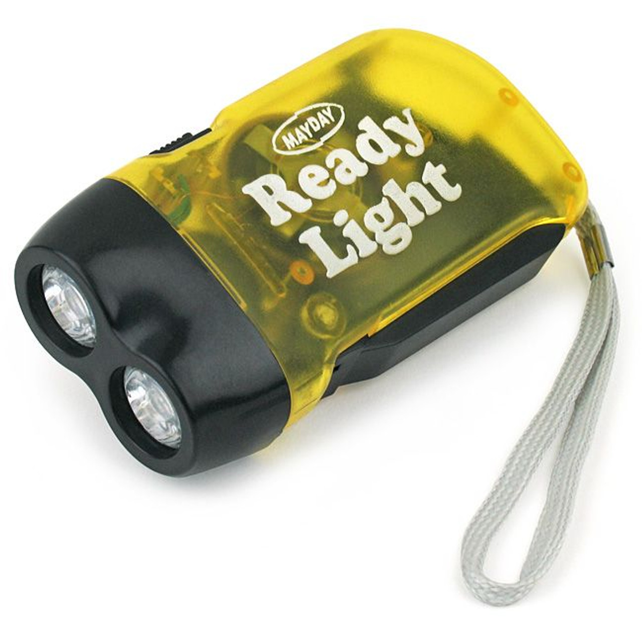 Mayday Ready Light - Dynamo Hand Squeeze Flashlight - Solar Dynamo