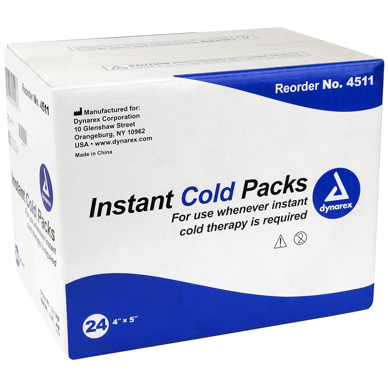 COL-PRESS Instant Cold Pack Ice Pack Disposable Single Use Ice Cold  Compression Therapy for Pain Relief from Swelling Direct Skin Contact 8