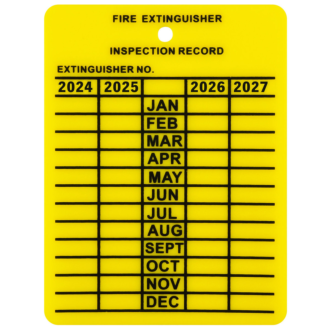 Heavy Duty Hole Punch for Extinguisher Tags - 1/8 Holes