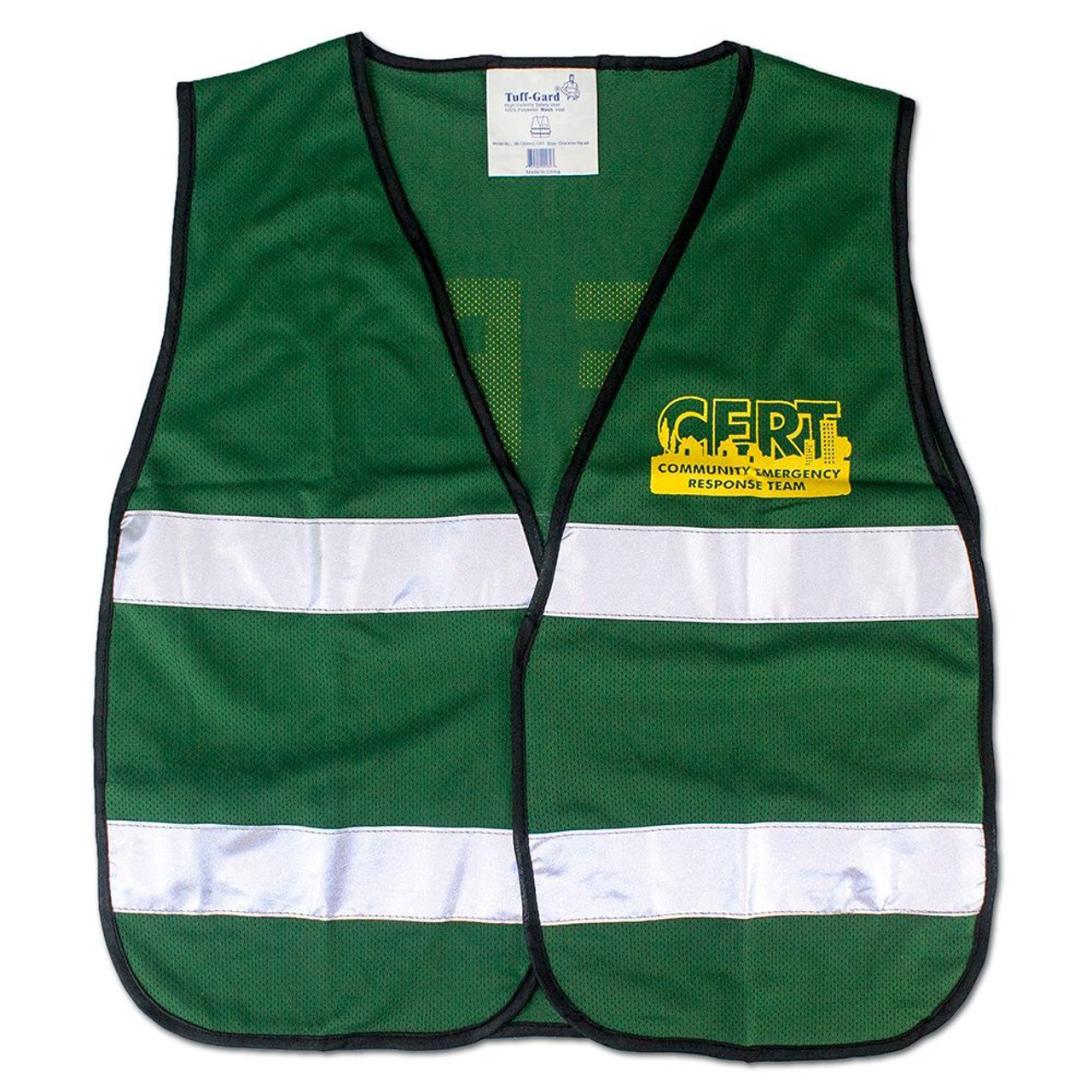 Green Safety Reflective Vest, Reflective Safety Vest Works