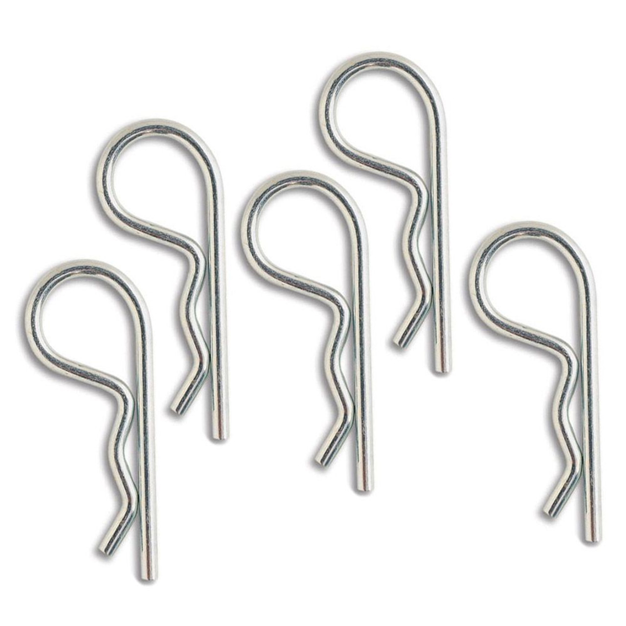 Package of 5 - Hair Pin Clips For Heavy-Duty Extinguisher Brackets