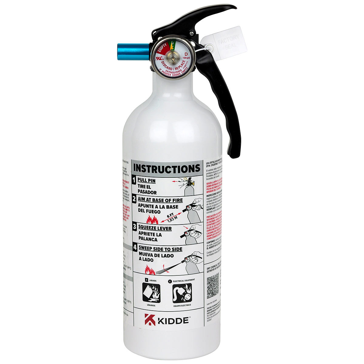 Kidde Auto 5 Fire Extinguisher - 5:BC - Model M5G - Fire
