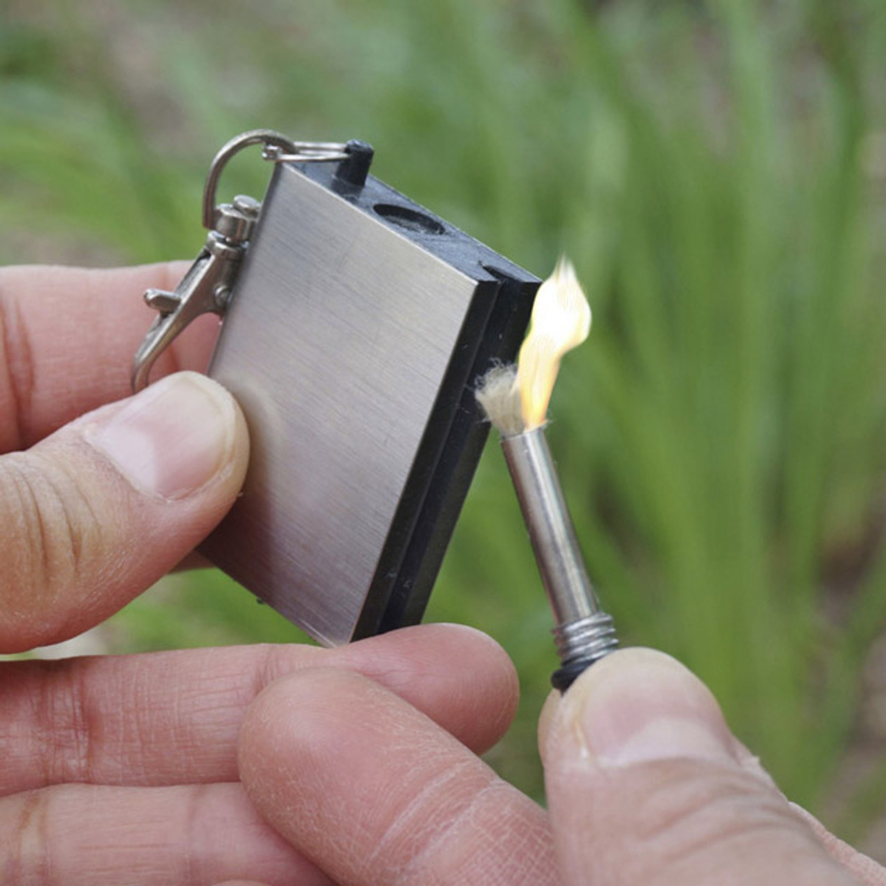 MatchStick Instant Fire Starter with Keychain - Camping