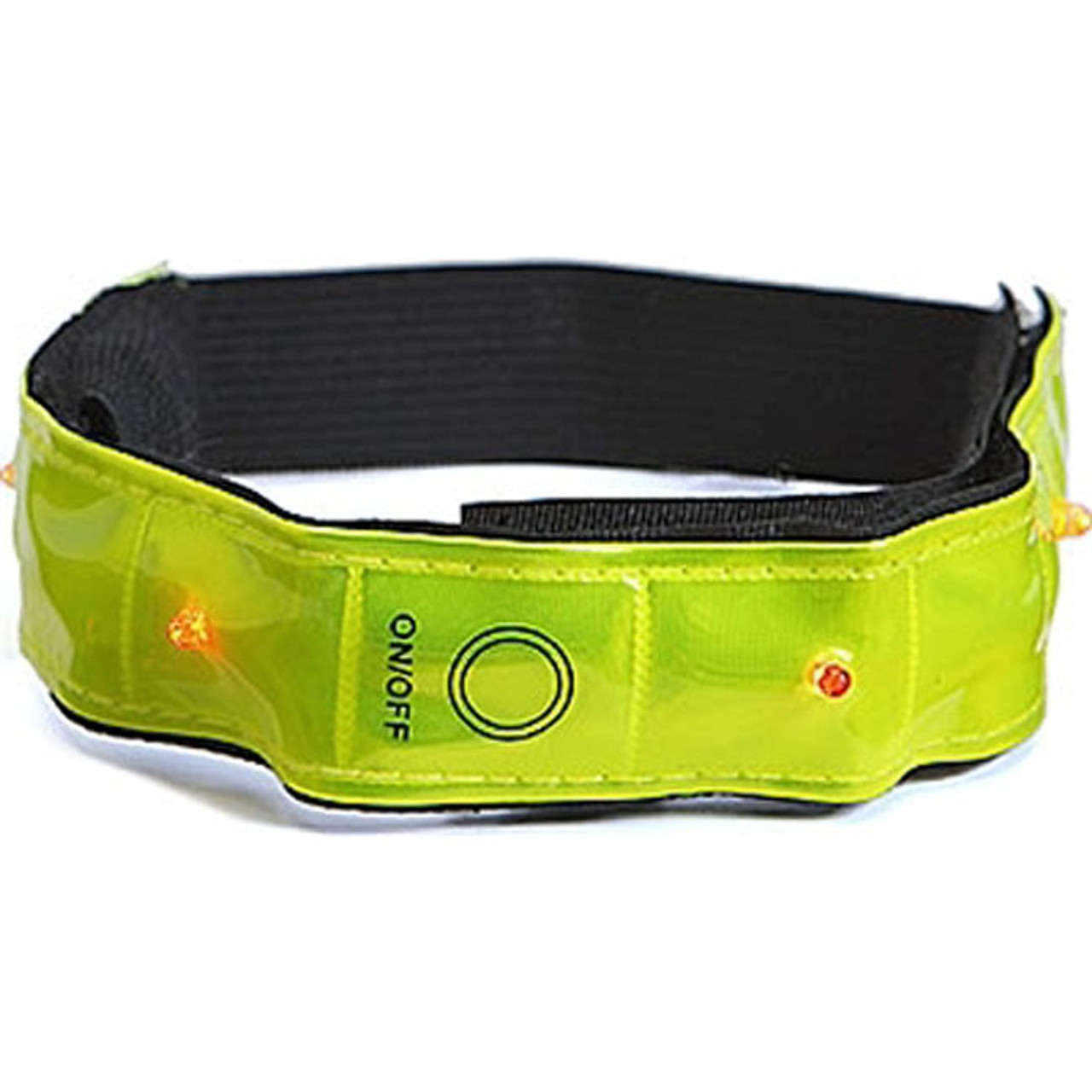 MAXSA Innovations Reflective Safety Band with 4 LED Lights