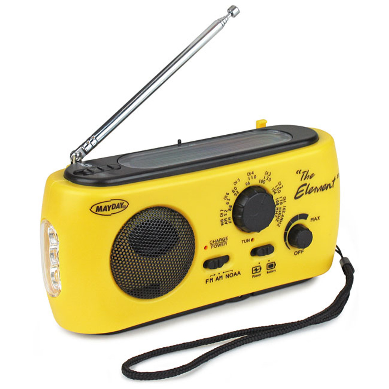The Voyager V2 - Solar/Dynamo AM/FM/SW NOAA Weather Band Emergency Radio -  Emergency Radios Walkie Talkies