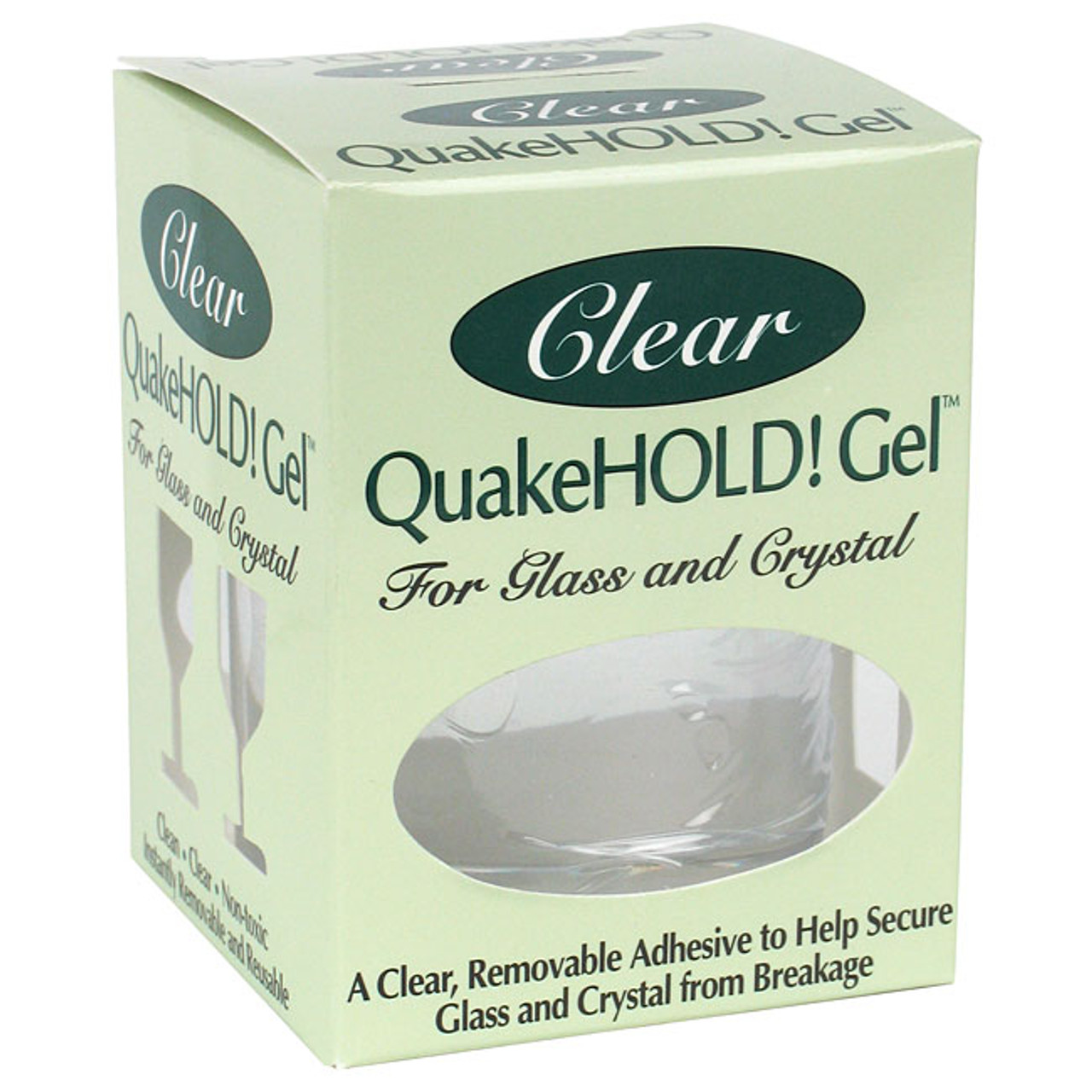 Quakehold! 13-Ounce Museum Wax, Clear Adhesive, Reusable and