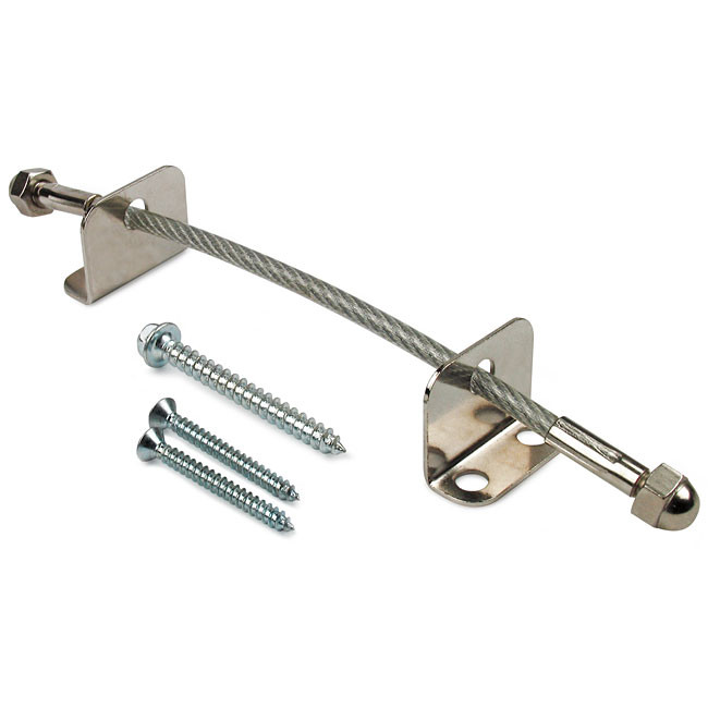 Quakehold! 4163 Möbel-Sicherheitsgurt – 38,1 Cm Länge, Bis 227 Kg Belastung, Beige, Zum Befestigen Von Möbeln An Der Wand
