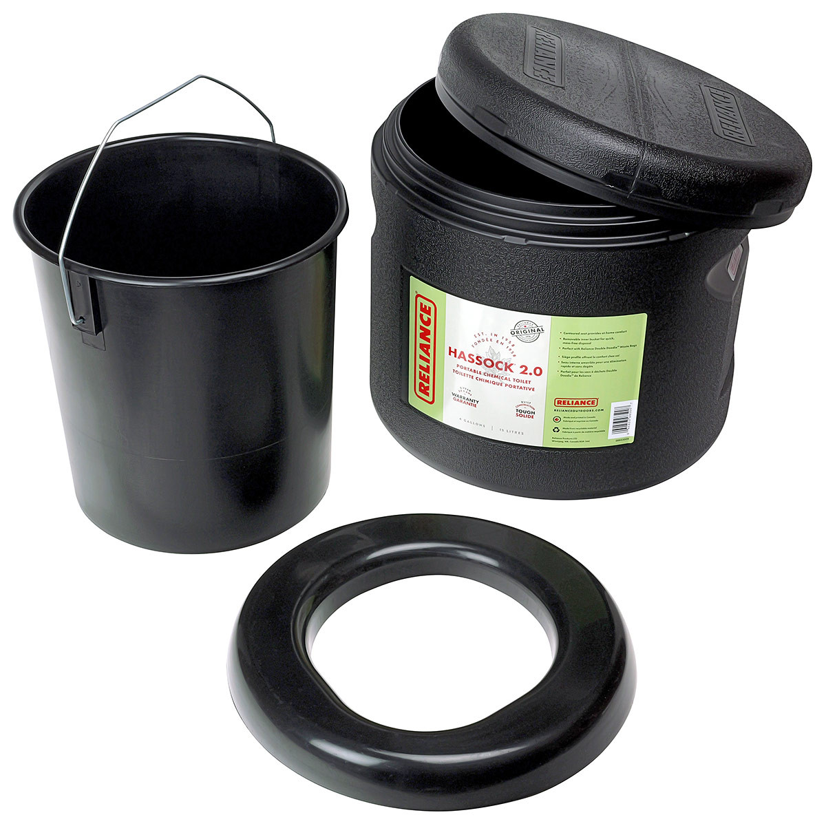 Reliance Hassock 2.0 Portable Toilet